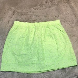 Jcrew Factory Eyelet Skirt